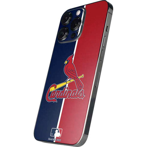 MLB St. Louis Cardinals Split iPhone 15 Pro Max Skin