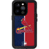 MLB St. Louis Cardinals Split iPhone 15 Pro Waterproof Case
