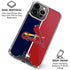 MLB St. Louis Cardinals Split iPhone 16 Pro Clear Case