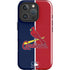 MLB St. Louis Cardinals Split iPhone 16 Pro Impact Case