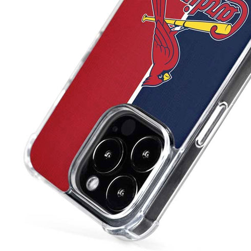 MLB St. Louis Cardinals Split iPhone 16 Pro Max MagSafe Case