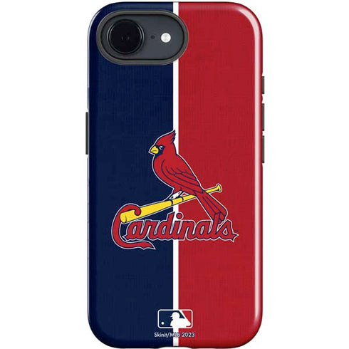 MLB St. Louis Cardinals Split iPhone 16e Impact Case