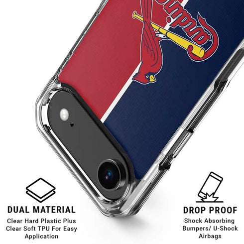 MLB St. Louis Cardinals Split iPhone 17 Air MagSafe Case