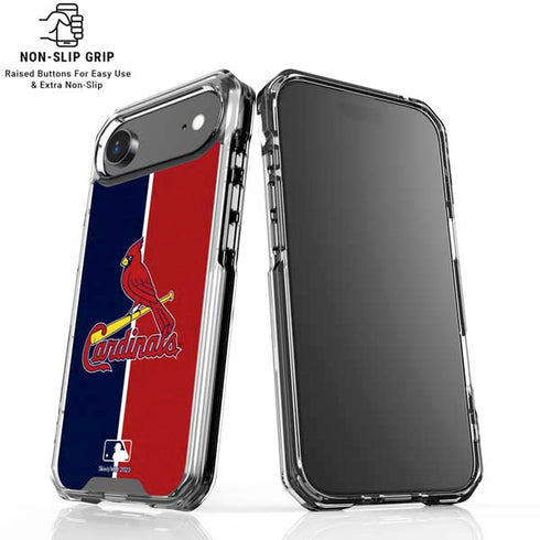 MLB St. Louis Cardinals Split iPhone 17 Air MagSafe Case