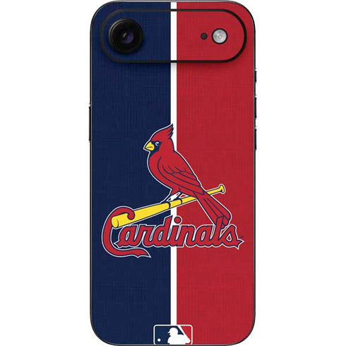 MLB St. Louis Cardinals Split iPhone 17 Air Skin
