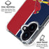 MLB St. Louis Cardinals Split iPhone 17 Clear Case