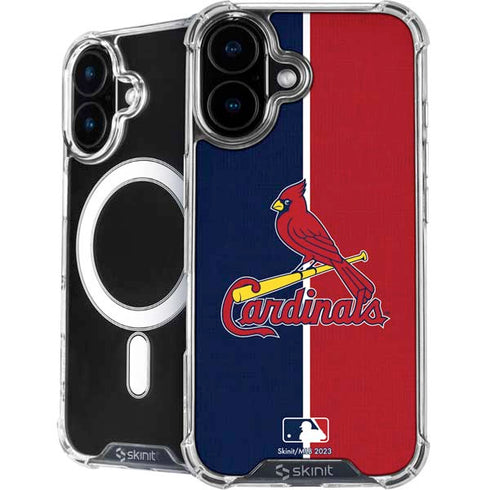 MLB St. Louis Cardinals Split iPhone 17 MagSafe Case