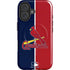 MLB St. Louis Cardinals Split iPhone 17 Magsafe Impact Case