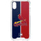 MLB St. Louis Cardinals Split iPhone XS Clear Case