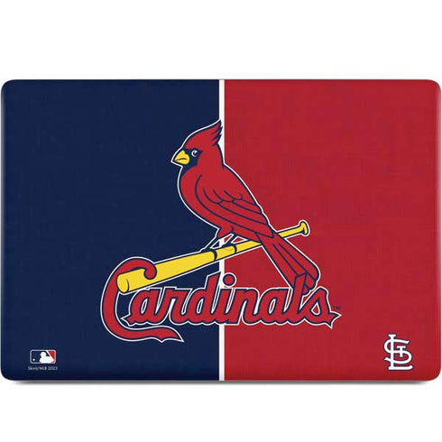 MLB St. Louis Cardinals Split MacBook Skins