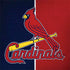 MLB St. Louis Cardinals Split MacBook Skins