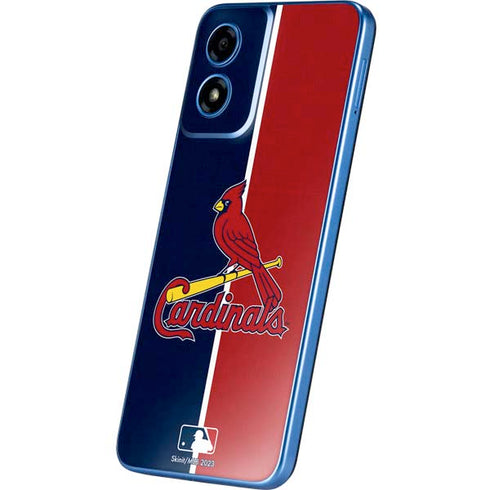 MLB St. Louis Cardinals Split Moto G Play 4G (2024) Skin