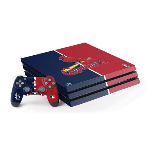 MLB St. Louis Cardinals Split PlayStation PS4 Skins