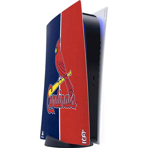 MLB St. Louis Cardinals Split PlayStation PS5 Skins
