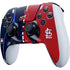 MLB St. Louis Cardinals Split PS5 DualSense Edge Pro Controller Skin