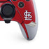 MLB St. Louis Cardinals Split PS5 DualSense Edge Pro Controller Skin