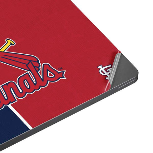 MLB St. Louis Cardinals Split Surface Laptop 7 13.8in Skin