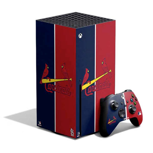 MLB St. Louis Cardinals Split Xbox Series X Bundle Skin