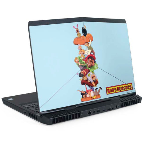 Bobs Burgers Stacked Dell Alienware Skin