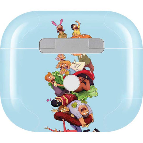Bobs Burgers Stacked Apple AirPods (3rd Gen 2021) Skin
