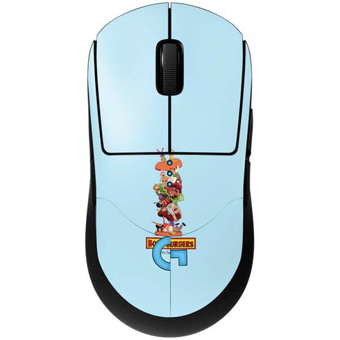 Bobs Burgers Stacked G Pro Wireless Gaming Mouse Skin