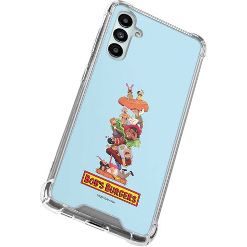Bobs Burgers Stacked Gabb Phone 4 Clear Case