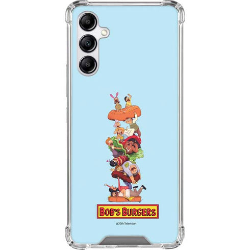 Bobs Burgers Stacked Galaxy A15 5G Clear Case