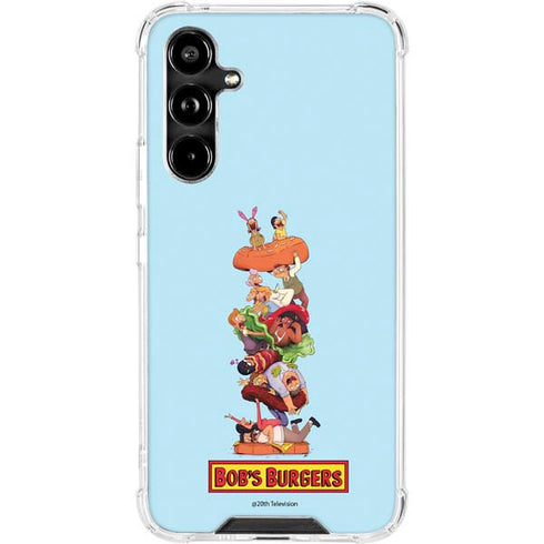 Bobs Burgers Stacked Galaxy A54 5G Clear Case