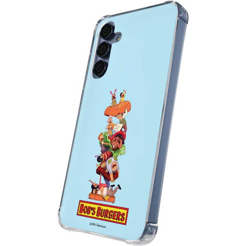 Bobs Burgers Stacked Galaxy A55 5G Clear Case
