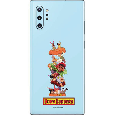 Bobs Burgers Stacked Galaxy Note 10 Plus Skin