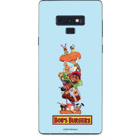 Bobs Burgers Stacked Galaxy Note 9 Skin