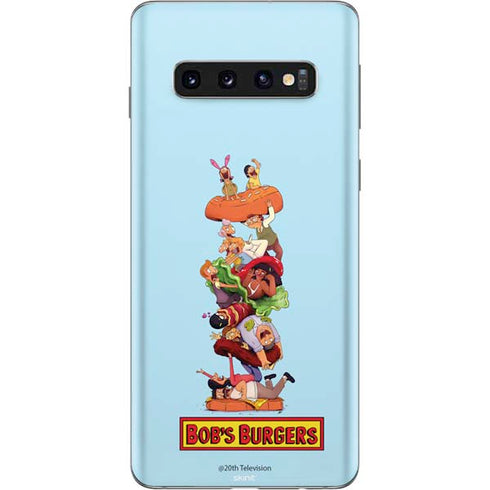 Bobs Burgers Stacked Galaxy S10 Skin