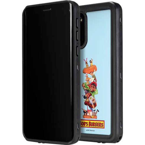 Bobs Burgers Stacked Galaxy S20 Waterproof Case