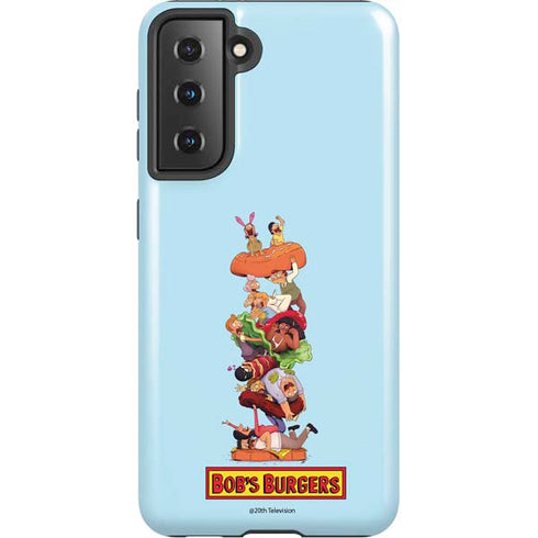 Bobs Burgers Stacked Galaxy S21 5G Pro Case