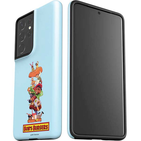Bobs Burgers Stacked Galaxy S21 Ultra 5G Pro Case