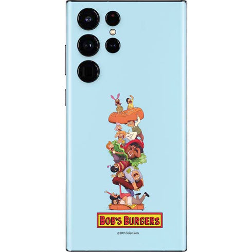 Bobs Burgers Stacked Galaxy S22 Ultra Skin