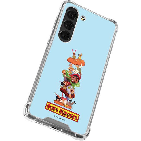 Bobs Burgers Stacked Galaxy S23 Clear Case