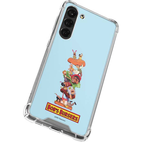 Bobs Burgers Stacked Galaxy S23 Plus Clear Case