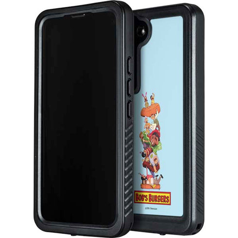 Bobs Burgers Stacked Galaxy S23 Plus Waterproof Case