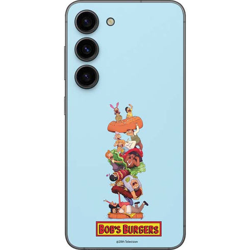 Bobs Burgers Stacked Galaxy S23 Skin