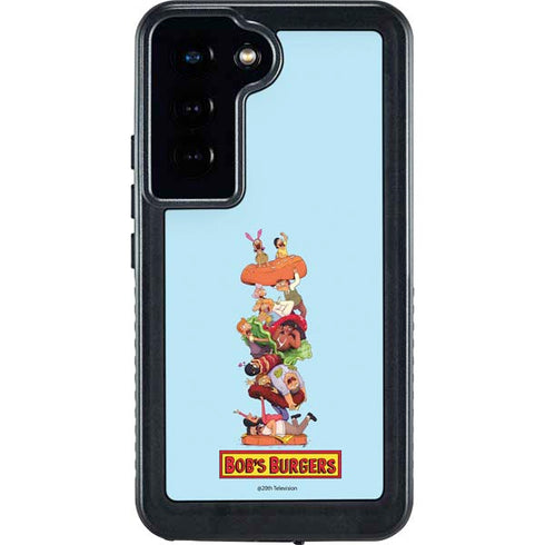 Bobs Burgers Stacked Galaxy S23 Waterproof Case