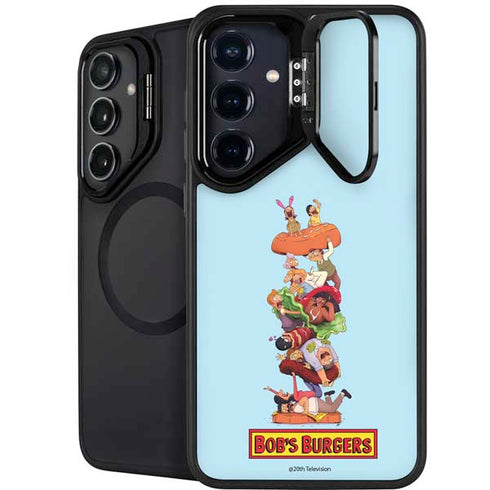 Bobs Burgers Stacked Galaxy S25 Plus Kickstand Case