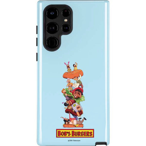 Bobs Burgers Stacked Galaxy S25 Ultra Impact Case
