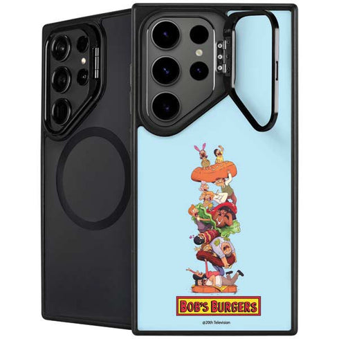 Bobs Burgers Stacked Galaxy S24 Ultra Kickstand Case