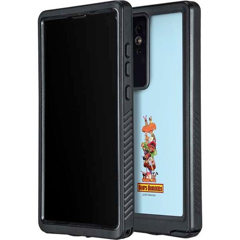 Bobs Burgers Stacked Galaxy S24 Ultra Waterproof Case
