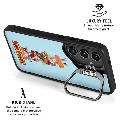 Bobs Burgers Stacked Galaxy S26 Kickstand Case