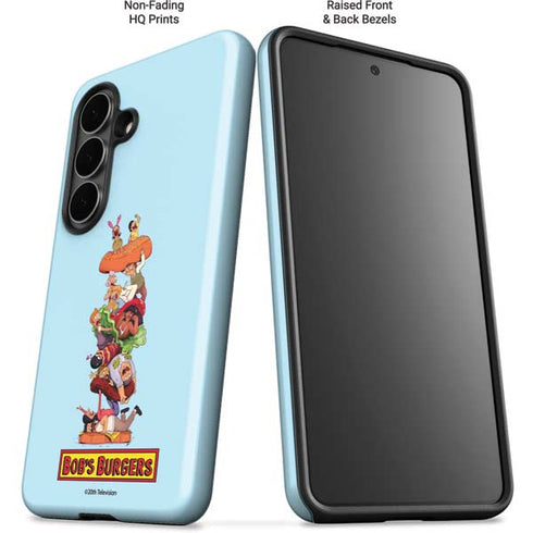Bobs Burgers Stacked Galaxy S26 Plus Impact Case