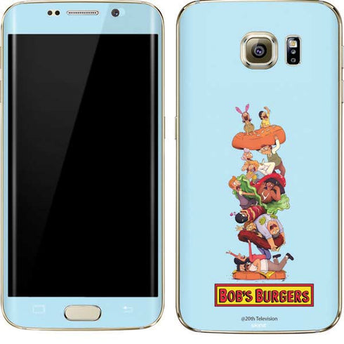 Bobs Burgers Stacked Galaxy S7 Edge Skin