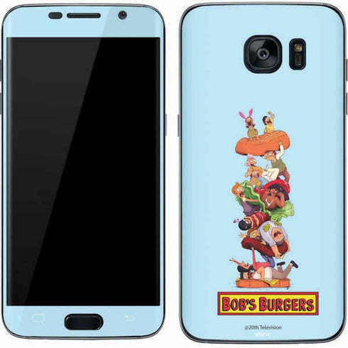 Bobs Burgers Stacked Galaxy S7 Skin