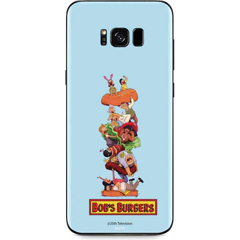 Bobs Burgers Stacked Galaxy S8 Plus Skin